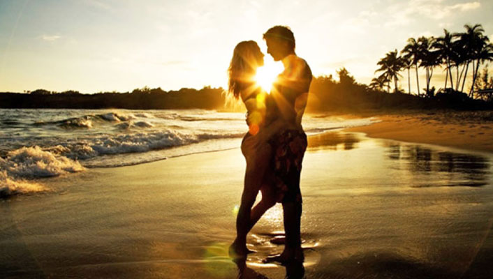 Couples at Andaman Beach