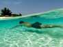 Swimming in Lakshadweep Beaches